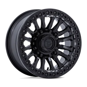 Fuel UTV – FV125 RINCON UTV BEADLOCK – Black – 15″x7″ 10mm – All weather Wheels – FV125MX15704010